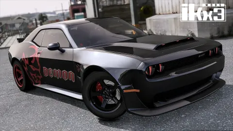 Dodge Challenger SRT Demon Awaken 2018 for FiveM