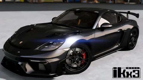 Porsche 718 Cayman GT4 RS Weissach Package for FiveM