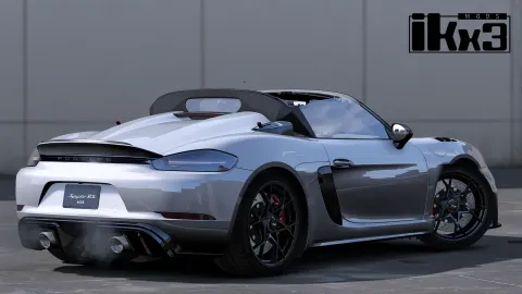 Porsche 718 Spyder RS 2024 preview 2