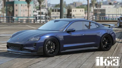 Porsche Taycan Turbo GT 2025 for FiveM