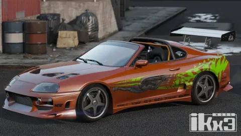 Toyota Supra Aerotop Bomex Fnf1 1994 for FiveM