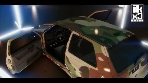 Volkswagen Golf GTI MK2 WB Custom preview 2