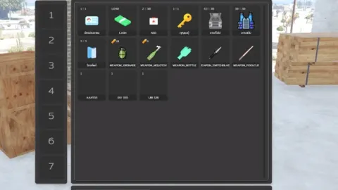 Inventory V11 in-game UI - FiveM inventory and crafting script