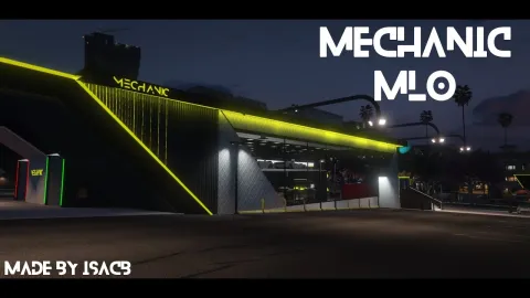 IsacB Mechanic Little Soul — FiveM MLO preview screenshot