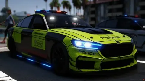 Jakers Ubermacht F540R Police UK US - police car for FiveM GTA 5 roleplay