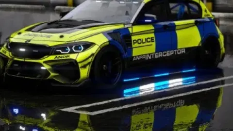Jakers UK Police F140R front view - FiveM police car
