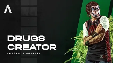 Jaksam Drug Creator - drugs script for FiveM GTA 5 roleplay