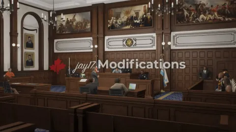 Jay17 Courthouse MLO - government and courthouse MLO for FiveM GTA 5 roleplay