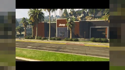 Jeep Dealership FiveM MLO interior preview