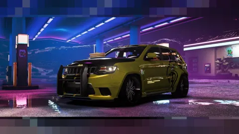 Jeep Grand Cherokee Trackhawk Pancake Edition FiveM add-on SUV