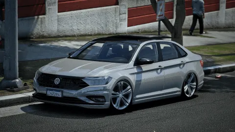 Jetta r line 2021 fivem addon sunroof — FiveM vehicle preview