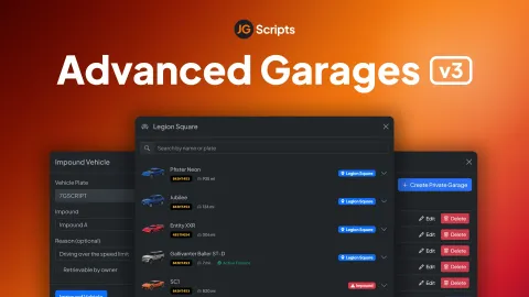 Advanced Garages V3 for FiveM