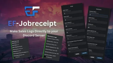FiveM job receipt system printed receipt