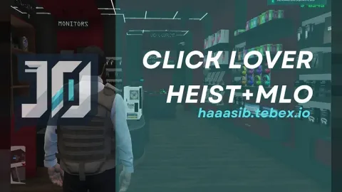 Jomidar heist script robbery scene in a FiveM server