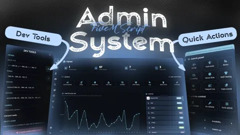 Jota Admin Menu FiveM admin menu — modern moderation interface