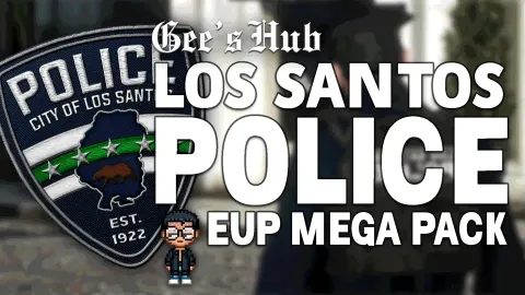 JulyGee Los Santos Police Department EUP - clothing pack for FiveM GTA 5 roleplay