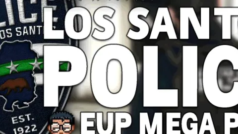 JulyGee Los Santos Police Department EUP preview - FiveM clothing pack