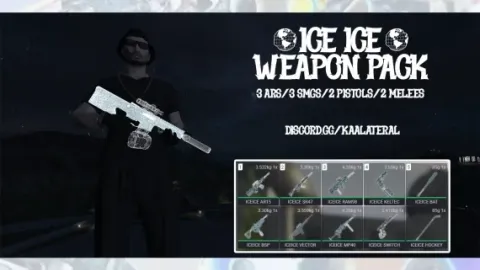 Kaalateral IceIce Weapon Pack - weapon pack for FiveM GTA 5 roleplay