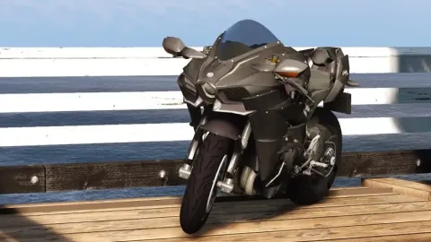 Kawasaki Sound front view - FiveM motorcycle