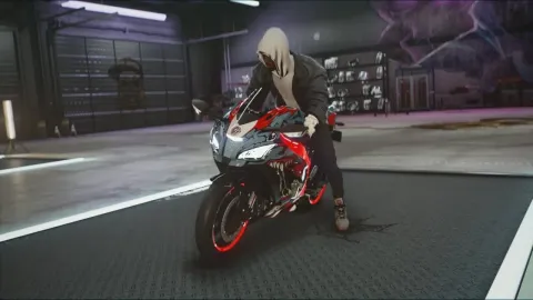 Kawasaki ZX10R ANIMATED - motorcycle for FiveM GTA 5 roleplay