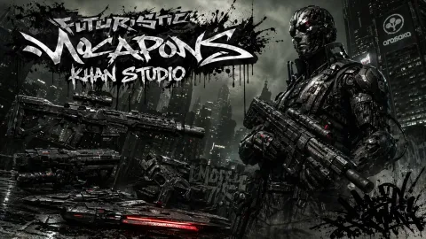 Khan Studio Futuristic Weapons - weapon pack for FiveM GTA 5 roleplay