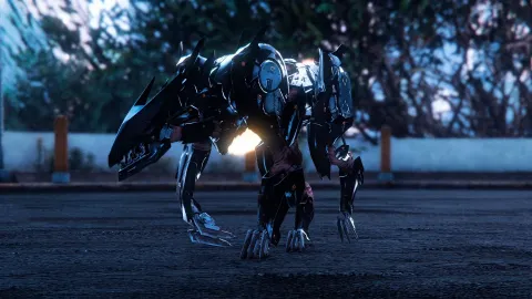Khan Studio Metalwolf PEDS preview - FiveM ped