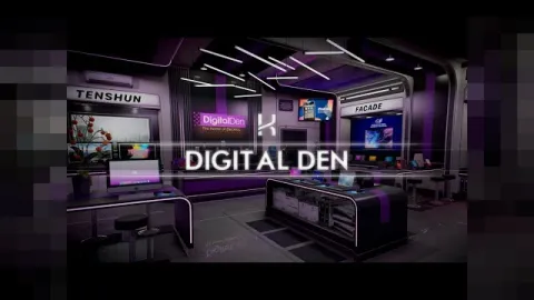 Kiiya Digital Den MLO showroom interior preview for FiveM roleplay