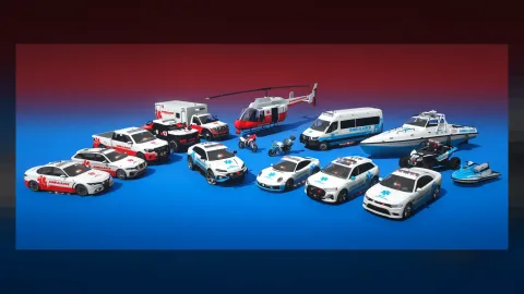 KillerVehicles Ambulance Pack V 2 Lore Friendly - emergency vehicle for FiveM GTA 5 roleplay