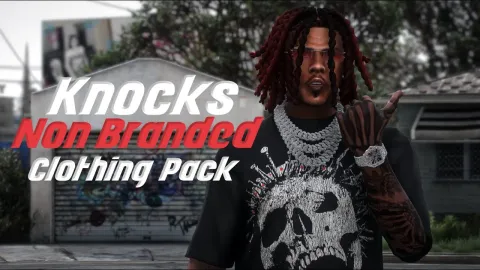 Knocks non branded clothing pack — FiveM asset preview