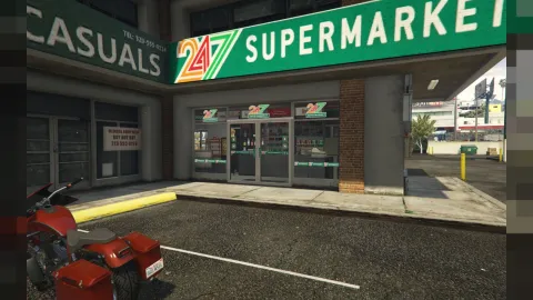 Korean Plaza MLO 24/7 store interior for FiveM