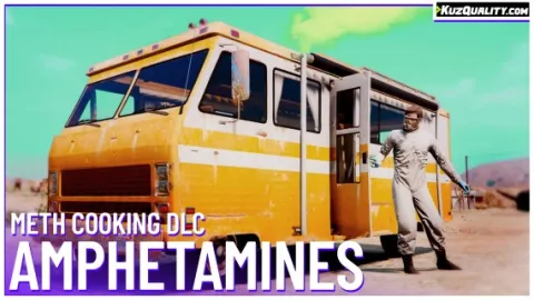 Amphetamines Meth Cooking Addon for FiveM