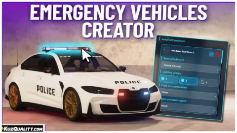 Emergency Vehicles Creator for FiveM
