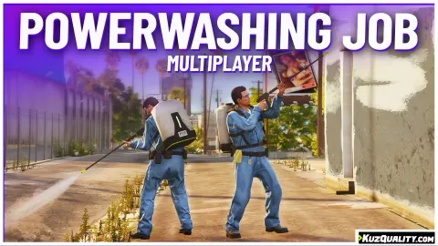 Powerwashing Job for FiveM
