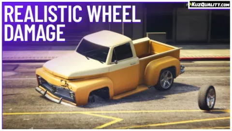 Realistic Wheel Damage for FiveM