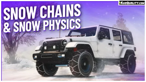 Snow Chains Snow Physics for FiveM