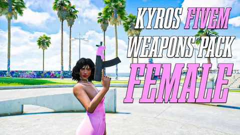 WEAPONS PACK FEMALE for FiveM