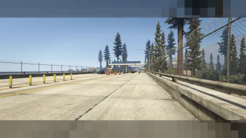 Border checkpoint MLO inspection point for FiveM — view 2
