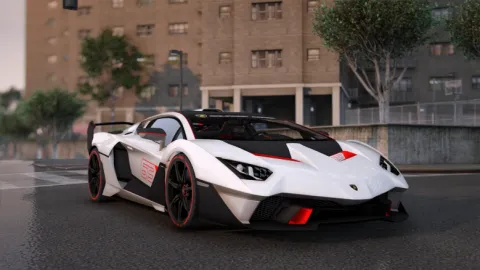 Lamborghini SC18 Alston one-off track hypercar shown in FiveM
