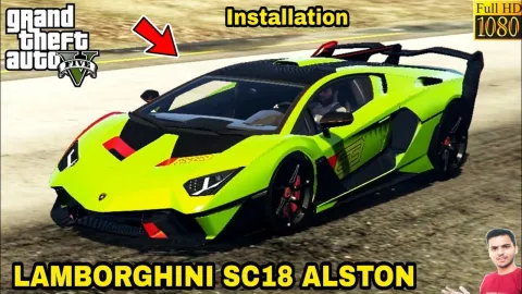 Lamborghini SC18 Alston one-off track hypercar shown in FiveM — view 2