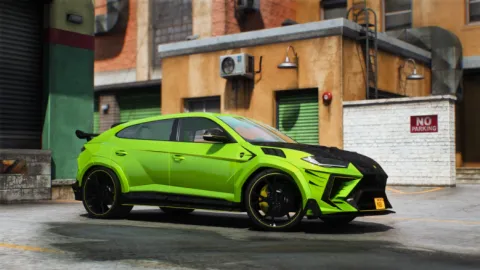 Lamborghini Urus Mansory Venatus widebody super-SUV in Los Santos for FiveM