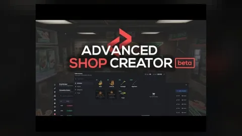Lation Shops Creator in-game UI - FiveM character and appearance script