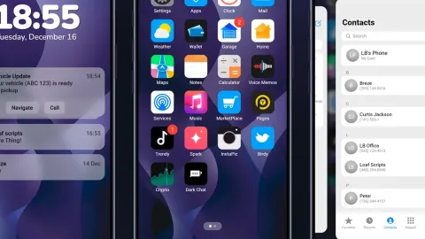 LB Phone in-game UI - FiveM phone and communication script