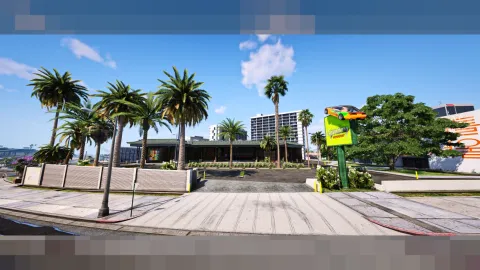 Motorsport dealership showroom interior MLO for FiveM
