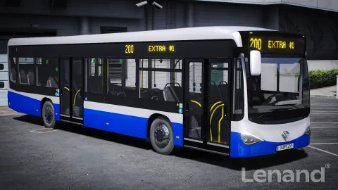 Benefactor Raro Single City Bus preview 2