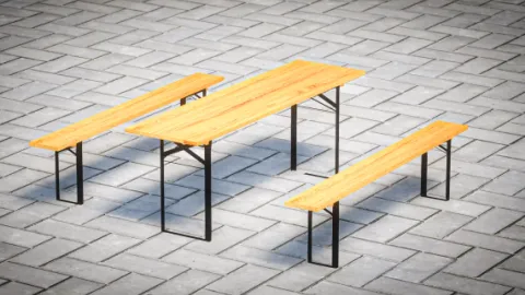 Bierzeltgarnitur Beer Tent Set for FiveM