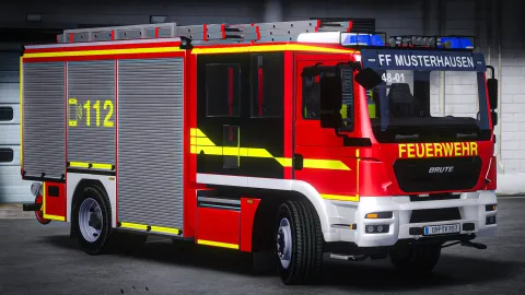 Brute Fire Truck Lingg Hlf20 Non Els preview 2