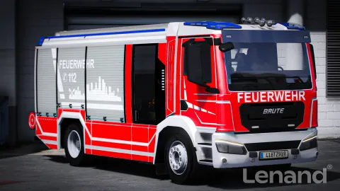 Brute Fire Truck T2020 Hlf20 Non Els preview 2