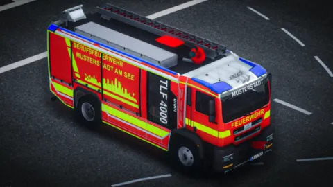 Mtl Pumper Truck Tlf 4000 for FiveM