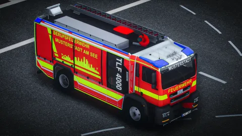 Mtl Pumper Truck Tlf 4000 preview 2