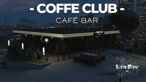 LeoDevStore Coffe Club Cafe Bar MLO - nightclub and casino MLO for FiveM GTA 5 roleplay